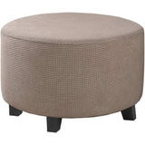 Ottoman Cover Slipcover Rectangle Fit Length Footrest Sofa Slipcovers Stool Cover