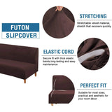 Real Velvet Futon Cover Armless Sofa Covers Sofa Bed Covers Stretch Futon Couch Cover