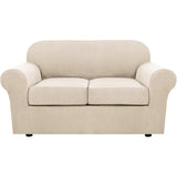 4 Piece Stretch Couch Covers for Cushion Couch Sofa Furniture Slipcovers