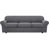 4 Piece Stretch Couch Covers for Cushion Couch Sofa Furniture Slipcovers
