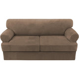 Sofa Slipcovers Thick Velvet Couch Cover Stretch T Cushion Sofa Covers Individual T Cushion Covers,