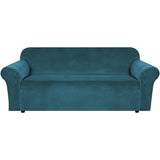 Stretch Velvet Sofa Covers for Cushion Couch Covers Sofa Slipcovers Furniture Protector
