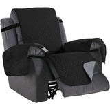 Reversible Furniture Protector Anti-Slip Water Resistant 2" Elastic Straps Couch Covers