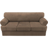 Sofa Slipcovers Thick Velvet Couch Cover Stretch T Cushion Sofa Covers Individual T Cushion Covers,