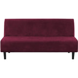 Real Velvet Futon Cover Armless Sofa Covers Sofa Bed Covers Stretch Futon Couch Cover
