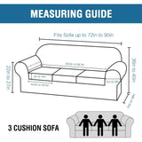 Modern Velvet Plush High Stretch Sofa Slipcover