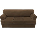 Sofa Slipcovers Thick Velvet Couch Cover Stretch T Cushion Sofa Covers Individual T Cushion Covers,