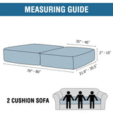 Velvet Stretch Couch Cushion Cover Plush Cushion Slipcover