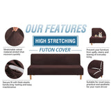 Real Velvet Futon Cover Armless Sofa Covers Sofa Bed Covers Stretch Futon Couch Cover