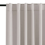 H.VERSAILTEX Blackout Thermal Insulated Window Curtains Bedroom Darkening Black out Drapes for Living Room Back Tab/Rod Pocket Draperies, 2 Panels, 52" x 96", Stone
