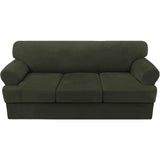 Sofa Slipcovers Thick Velvet Couch Cover Stretch T Cushion Sofa Covers Individual T Cushion Covers,