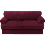Sofa Slipcovers Thick Velvet Couch Cover Stretch T Cushion Sofa Covers Individual T Cushion Covers,
