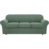 4 Piece Stretch Couch Covers for Cushion Couch Sofa Furniture Slipcovers