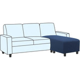 Ottoman Cover Slipcover Rectangle Fit Length Footrest Sofa Slipcovers Stool Cover