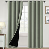 ?special discount?100% Blackout Thermal Insulated Blackout Curtains for Bedroom