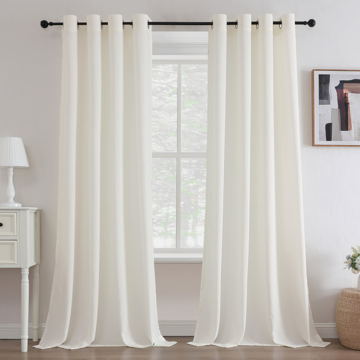 Aurevia  Light Filtering Privacy Window Drapes