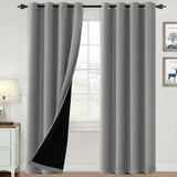 ?special discount?100% Blackout Thermal Insulated Blackout Curtains for Bedroom
