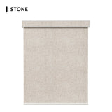 Motorized Roller Shades 100% Blackout Linen