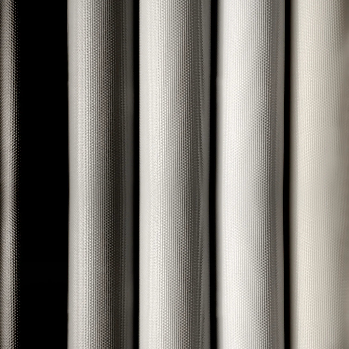 Hardwired Motorized Roller Shades 100% Blackout Vinyl